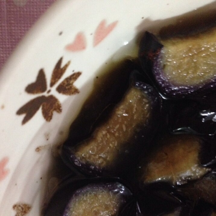 《茄子の漬物》素揚げ